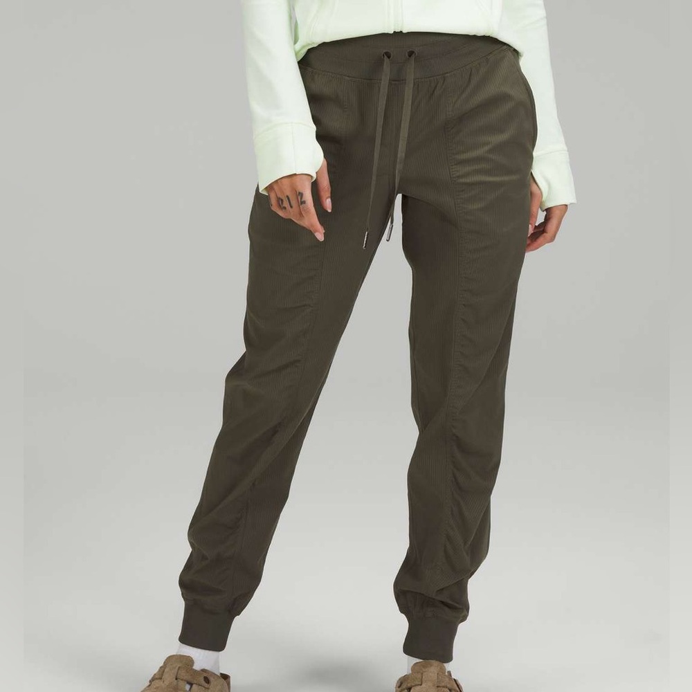 Dark Olive Lululemon Dance Studio Joggers Size 4